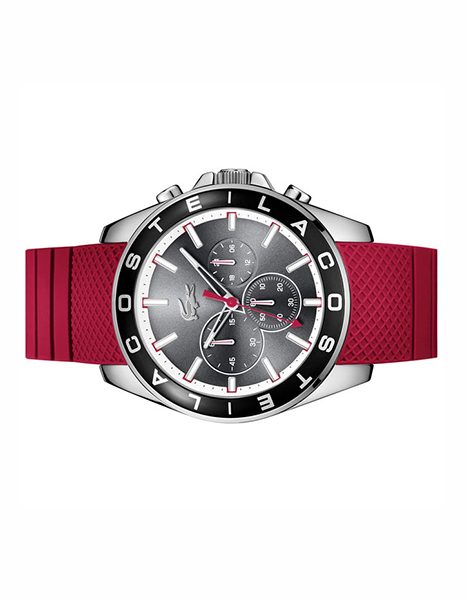 Lacost Red Westport Chronograph Watch